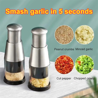 Knoflook Crusher Ui Chopper Handmatige Knoflookpersmachine Knoflookpers Fruit Groente Chopper Keukengereedschap