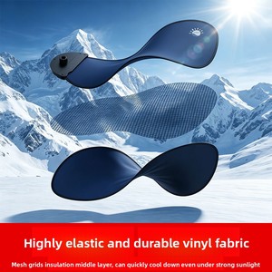 Nouvelle <span class=keywords><strong>pare</strong></span>-<span class=keywords><strong>soleil</strong></span> de voiture en PVC réglable multi-angles à ventouse, style minimaliste, pour fenêtre latérale de bureau ou d'<span class=keywords><strong>ordinateur</strong></span>, protection solaire et anti-chaleur - Product Image 3