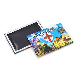 Factory Direct Custom Refrigerator Tourist Scenery Photo Souvenir Customized Tin <b>Fridge</b> Magnets - Product Image 3