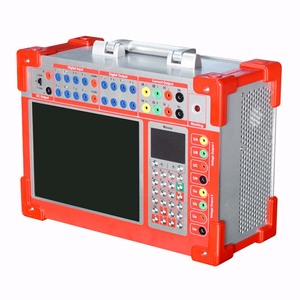 Dispositivo de Prueba de Corriente y Voltaje para Relés de Inyección Secundaria Trifásicos CE, Probador de Relés de Protección de Corriente - Product Image 1