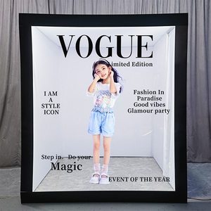 Boîte Photo Personnalisée Sier pour Intérieur 2026 – Vente Flash – Cabine <span class=keywords><strong>Selfie</strong></span> Portable en Verre Transparent - Product Image 6