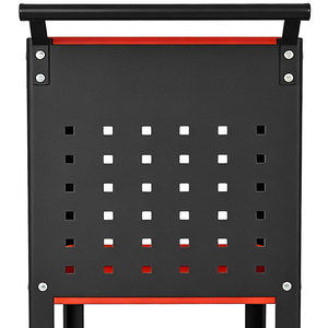 Chariot de <span class=keywords><strong>garage</strong></span> mobile, petit véhicule <span class=keywords><strong>utilitaire</strong></span> moderne, chariot à outils en métal à 3 niveaux, armoire de rangement, chariot à outils lourds - Product Image 3
