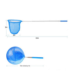 Red de aterrizaje de pesca de libélula de plástico retráctil para niños 100 piezas al por mayor con color personalizado y logotipo - Product Image 2