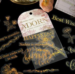 Etiquette holographique adhésive en rouleau de <span class=keywords><strong>vinyle</strong></span> brillant estampé à chaud avec logo personnalisé autocollant d'emballage en rouleau d'impression découpé - Product Image 3