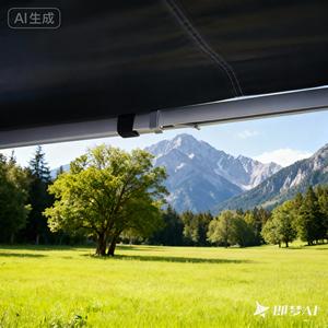 Soleflex Camper 4WD 4X4 Quatre Saisons Deux Chambres Voiture Latérale Auvent Extensible <span class=keywords><strong>Toit</strong></span> Porte-Bagages - Product Image 6