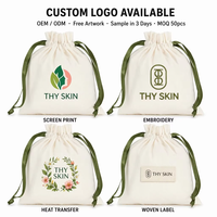 Bolsas de Yute de Algodón de Alta Calidad al por Mayor, Bolsa de Lino Reciclable con Cordón para Velas, Vajilla, Pulseras, Gafas, Anillos, Regalos