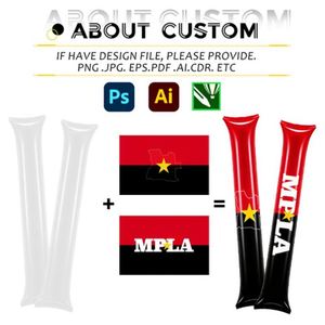 Bastones Inflables Personalizados con Logotipo, Thundersticks, Accesorios Promocionales para Eventos Deportivos y Manifestaciones Políticas - Product Image 2