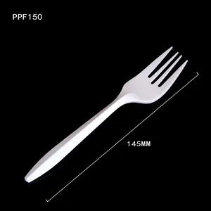 Cấp thực phẩm tái sử dụng dao kéo 2.5g trung bình trọng lượng dao kéo nhựa dùng một lần dao PP ngã ba và muỗng