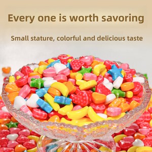 Caramelle Dure Pressate Colorate a Forma di Stella, Cuore <span class=keywords><strong>e</strong></span> <span class=keywords><strong>Luna</strong></span>, Gusto Frutta Dolce <span class=keywords><strong>e</strong></span> Aspro, per Feste di Bambini - Product Image 4