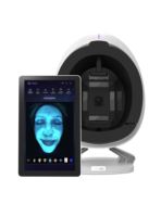 Analyseur de peau professionnel à haute fréquence, scanner facial, technologie d'image 3D pour usage commercial, lifting du visage/analyse de la peau