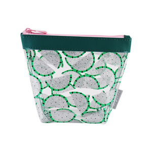 Custom Plastic clear Pvc <b>Makeup</b> Cosmetic Pouch Toiletry <b>Bag</b> Portable <b>Bag</b> Wholesale <b>Transparent</b> Fashion Zipper <b>Bag</b> for Cosmetic - Product Image 2