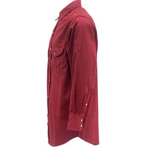 FRFワークチェックシャツFRCプリントチェックワークウェア耐火ファッションCAT2難燃性シャツ - Product Image 3