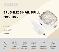 Machine à ongles professionnelle sans fil 35000 tr/min, perceuse à ongles rechargeable, polisseuse électrique pour manucure en salon