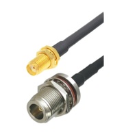 Rallonge pour câble d'antenne Gsm Lte Gps RG58 SMA femelle N femelle adaptateur de câble Sma Rg58
