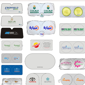 La mejor venta de accesorios para automóviles, parasol personalizado para automóviles para rayos UV y protección contra el calor del sol, parasol para automóviles - Product Image 5
