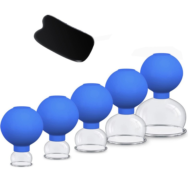 Blue five-piece simple set + scraping board