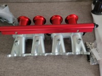 Nouvel arrivage Corps d'accélérateur individuels Kit moteur M102 Ajustement parfait pour Mercedes Benz 190E 2.3-16V Collecteur d'admission