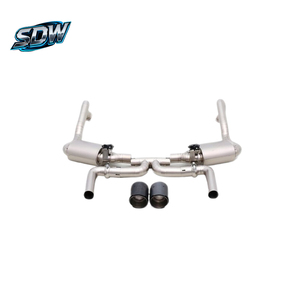 Tubos de Escape de Alto Rendimiento para <span class=keywords><strong>Porsche</strong></span> <span class=keywords><strong>Cayman</strong></span> Boxster <span class=keywords><strong>718</strong></span> <span class=keywords><strong>Cayman</strong></span> <span class=keywords><strong>718</strong></span> Boxster GTS <span class=keywords><strong>S</strong></span>, Sistema de Escape Catback Valvetronic - Product Image 3