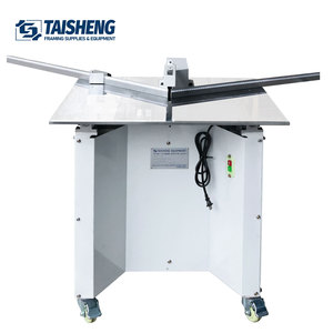 TS-J04 830 Hochwertige Desktop-Holzbearbeitungsmaschine Einfach zu Bedienende Bilderrahmen-Schneidemaschine mit Beweglichem Tisch 220V Motor - Product Image 1