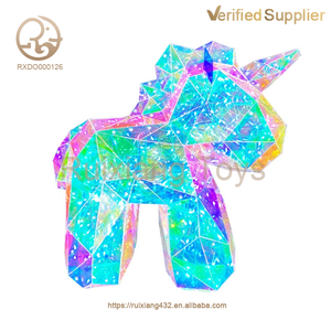 Jouet Éducatif Animal LED Cristal <span class=keywords><strong>Licorne</strong></span> Cadeaux 36cm <span class=keywords><strong>Licorne</strong></span> Avec Lumières Animal - Product Image 2