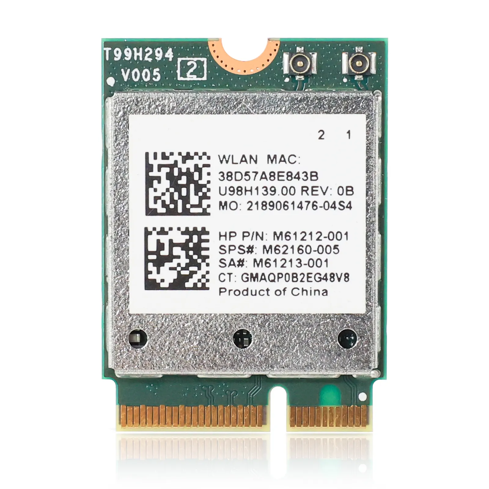 EDUP Qualcomm QCNFA765 5374Mbps WLAN-Adapter 802.11AX PCI PCIE Express Netzwerkkarte mit Bluetooth 5.3