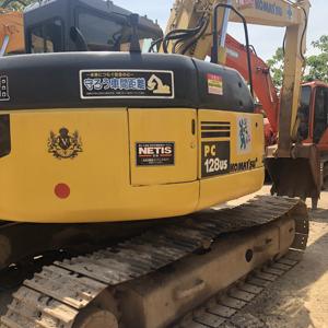 Excavadora usada KOMATSU PC128us 12 toneladas máquina excavadora de orugas hidráulica Komatsu de segunda mano PC35MR PC50 PC40 en buenas condiciones - Product Image 3