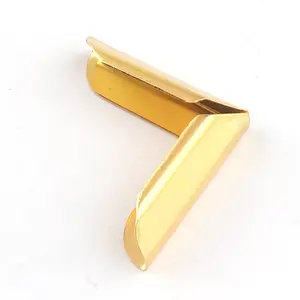Silver/Gold/Gun Black Metal Wrap Angle Corner Protection Of Handbag/Book/Box/jewelry Box/purse-45mmx32mm
