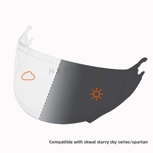 Lente Fotocromática para Casco de Ciclismo Compatible con Shark Star 1-2 Generación <span class=keywords><strong>SPARTAN</strong></span> <span class=keywords><strong>GT</strong></span>/PRO/RS Lorenzo Redding - Product Image 3