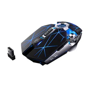 A7 leis kabellos 3200DPI LED hintergrundbeleuchtung USB optische ergonomische Maus PC Gamer Computer Maus Standard USB 2.0 Abs wiederaufladbar RGB