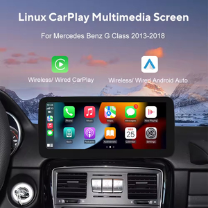 Road Top inalámbrico <span class=keywords><strong>Apple</strong></span> <span class=keywords><strong>CarPlay</strong></span> Android Auto pantalla Multimedia para mercedes-benz Clase G W463 2013-2018 NTG4.5 NTG5.0 - Product Image 3