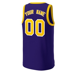 Maillots de basket-ball personnalisés de haute qualité, modernes, bon marché, imprimés, respirants, grandes tailles, vente en gros - Product Image 2