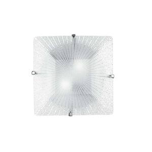 LAMPE DE PLAFOND BLANCHE ISIDE D. 30CM - 2XE27 MAX 60W - Product Image 1