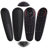 G30 Voice Air Mouse 33 touches IR learning 2.4G Clavier sans fil g30s Voice Universal Remote Control Gyro pour Android tv box PC
