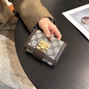 <span class=keywords><strong>Portafoglio</strong></span> di Lusso <span class=keywords><strong>da</strong></span> Donna 2025 Nuovo Stile Corto, <span class=keywords><strong>Portafoglio</strong></span> Lungo a Tre Ante con Chiusura a Fibbia, Multi-Scomparto, di Grande Valore - Product Image 4