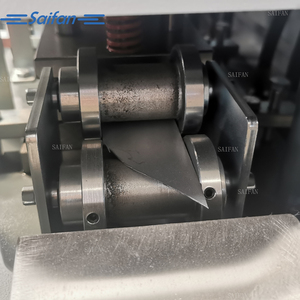 Sf3103 6kw CE Approved Professional Single Steel Strip Machine 4-5 M/Min Plywood Packaging Box Machine for ST40 PLC - Product Image 6