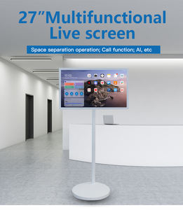 2024 Offre Spéciale 27 pouces écrans publicitaires <span class=keywords><strong>en</strong></span> direct 1920*1080 4 + 128 Go <span class=keywords><strong>tablette</strong></span> Android blanche pour entreprise à domicile - Product Image 3