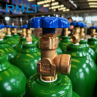 Cilindro de Gas Argón de Acero de 150 bar, Tanque de Gas Argón con Certificación ISO 9809-1