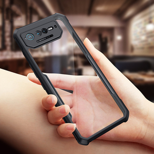 Funda de teléfono a prueba de golpes para PC, carcasa transparente híbrida de TPU para <span class=keywords><strong>Asus</strong></span> <span class=keywords><strong>Rog</strong></span> <span class=keywords><strong>Phone</strong></span> <span class=keywords><strong>6</strong></span> <span class=keywords><strong>Pro</strong></span> - Product Image 2
