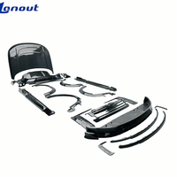 Kit carrosserie Facelift pour Range Rover Executive Edition, modification style M, véritable kit carrosserie en fibre de carbone
