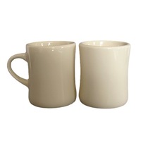 Personnalisez les tasses à café colorées populaires nordiques 11oz mignon blanc de sublimation de logo personnalisé tasse en céramique avec poignée