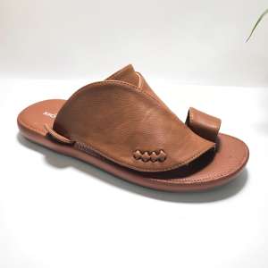 Yeni erkekler Flip flop açık aşınma yaz kaymaz hafif açılı terlik yumuşak taban rahat rahat erkekler sandalet - Product Image 4