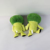 Jouet en peluche de brocoli de chou-fleur vert doux pour enfants jouet en peluche mignon avec remplissage en coton PP fourni par le fournisseur de jouets en peluche
