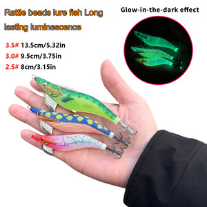 Esca Artificiale Luminosa per Pesca in Mare, Jig per Calamari e Polpi 3.5, Vendita all'Ingrosso # 3.0 #   2.5 #   Attrezzatura da Pesca Giapponese - Product Image 1