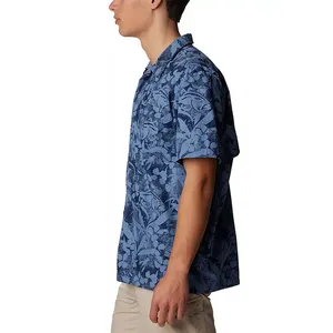 Camicie da pesca pelagiche esterne personalizzate di alta qualità in poliestere americano Upf50