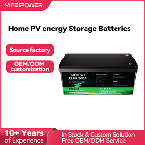 200Ah LiFePO4リチウムイオンソーラーバッテリーパック<span class=keywords><strong>12V</strong></span>大型リチウムグループスマート200A BMS RS485/RS232/CAN通信ポート - Product Image 2