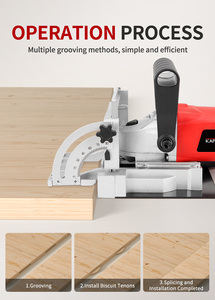 Kafuwell pa5658 Biscuit jointer 8A/1010W Chế biến gỗ xách tay Lamino khía máy chất lượng cao Biscuit Máy chế biến gỗ - Product Image 4
