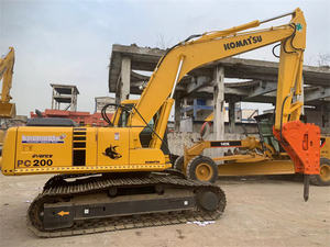 รถขุดโคมัตสึ PC200 มือสอง พร้อมหัวเจาะ ลดราคาพิเศษ - Product Image 2