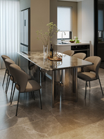 Chaise de salle à manger moderne italienne et minimaliste Tabouret de restaurant de luxe pour hôtel et bureau à domicile Nouveau design pour le luxe léger
