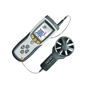 LOOBO LB-FS93 เครื่องวัดความเร็วลมแบบดิจิตอลแบบพกพา ความละเอียด 0.01 ม./วินาที -10-60C ช่วงอุณหภูมิ ความเร็วลมอเนกประสงค์ อุณหภูมิ - Product Image 2