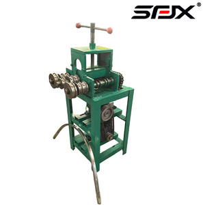 Máquina Dobladora de Tubos Semiautomática de Acero Inoxidable, Moldes para Tubos Cuadrados/Redondos, Motor de 2.2kW, Equipo Multifuncional para Formar Tubos - Product Image 1